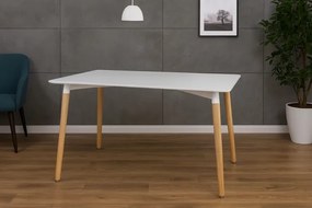 Jedálenský stôl MODE biely FAT1132
