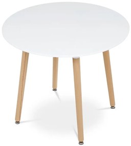 Autronic BONTEC Jedálenský stôl 90x90cm, mdf DT-306 WT Farba: Biela