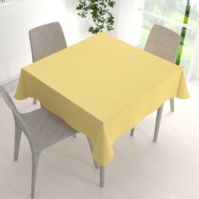Biante Teflónový štvorcový obrus - Paris TF-121 Svetlo žltý 140x140 cm
