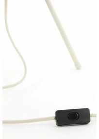 Krémová stolová lampa (výška 45 cm) Plumeria - Light &amp; Living