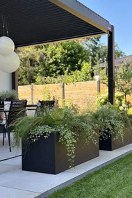 Hrantík MAXI, sklolaminát, šírka 120 cm, antracit