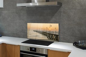 Nástenný panel  Gdańsk Sea mólo 100x50 cm