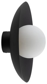 Nástenné svietidlo SLATE 1xG9/8W/230V pr. 28 cm čierna