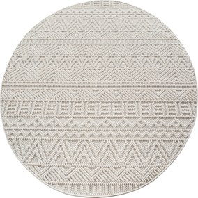 Ayyildiz 160x160 cm Kusový koberec Helix 2202 cream kruh, béžová, chodba / predsieň