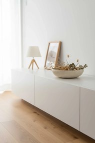 Okrasná miska PLANA, sklolaminát, priemer 34 cm, čierna