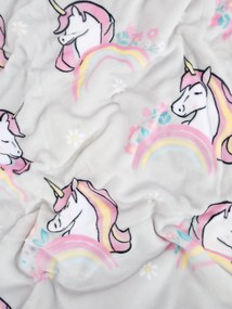 Baránková deka mikroplyš Exclusive 150 × 200 cm – Jednorožec