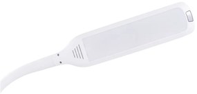 Stojaca LED lampa s diaľkovým ovládaním 160 cm biela ARIES Beliani