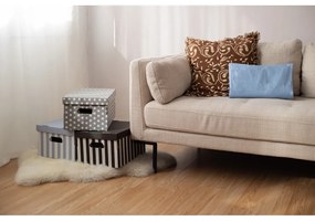 Kartónové úložné boxy v súprave 2 ks s vekom Stripes – Compactor