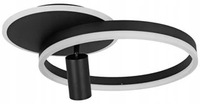 LED stropné svietidlo LED/38W/230V + 1xGU10/30W čierne