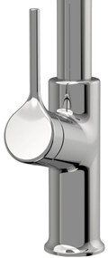 Invena Farsala, drezová batéria s výsuvnou 2-funkčnou výlevkou h-433, chrómová, INV-BZ-40-U01-S