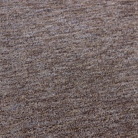 Spoltex, Metrážny koberec Artik New 120 hnedý, na mieru, šíře 1m,2m,4m, hnedá, filc, chodba / predsieň