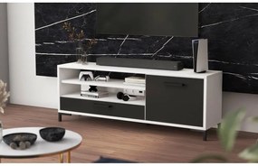 TV skrinka/stolík Cascade  (biela + čierna). Vlastná spoľahlivá doprava až k Vám domov. 1098742