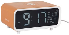 Budík s bezdrôtovou nabíjačkou Chunky LED – Karlsson