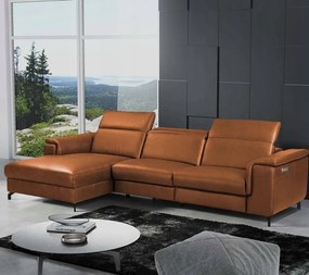 Kožená Rohová Pohovka Certi, Prírodná Koža