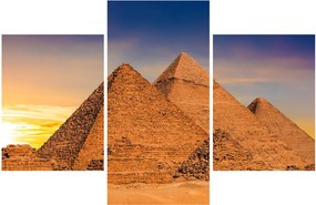 Obraz - Egyptské pyramídy (90x60 cm)