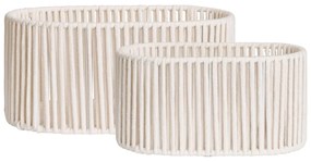 Látkové košíky v súprave 2 ks 38x25, 5x18 cm Arese – House Nordic