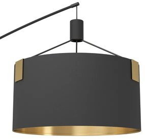 Eglo 39966 - Stojacia lampa TORTOLA 3xE27/40W/230V čierna/zlatá
