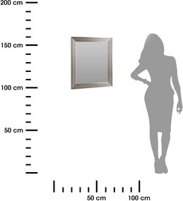 Zrkadlo Smart, strieborné
