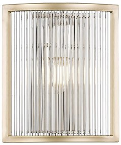 Zuma Line W0528-01A-V6AC - Nástenné svietidlo SERGIO 1xE14/60W/230V zlatá