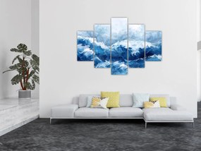 Obraz - Ilustrácia mora (150x105 cm)