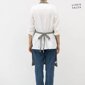 Ľanová zástera Khaki – Linen Tales
