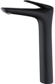 Závěsná skříňka Line Reed Green Beyond s deskou a umyvadlem 80 cm zelená/dub casella