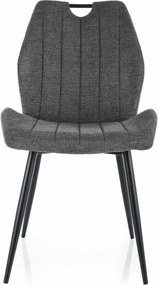 SI Stolička Arco Brego tmavo šedá