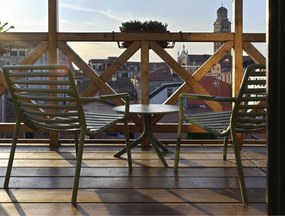 Stima plastové venkovní kreslo DOGA RELAX Vyberte odtieň ->: Agave - Zelená