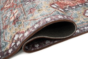 TA Koberec Y-186 FLANNEL PRINTED Sivý (flanelový) Obdĺžnikový Rozmer: 80x150 cm