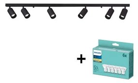 LED Bodové svietidlo ANGIE 6xGU10/4,7W/230V