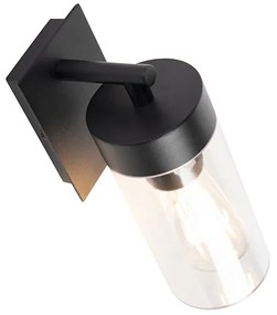 Moderná vonkajšia nástenná lampa čierna - Rullo