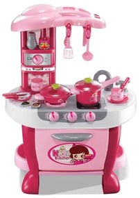 BABY MIX Veľká detská kuchynka s dotykovým senzorom Baby Mix + príslušenstvo