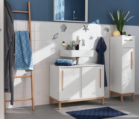 Predložka pred sprchovací kút »Muschel«, námornícka modrá