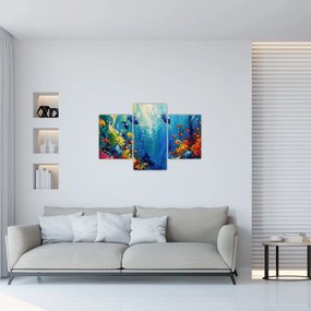 Obraz - Maľba podmorského sveta (90x60 cm)