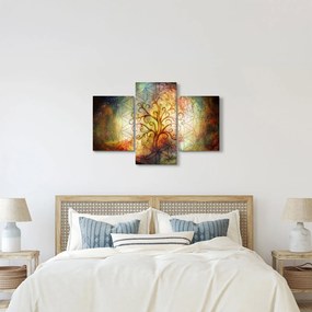 Abstraktný obraz stromu (90x60 cm)
