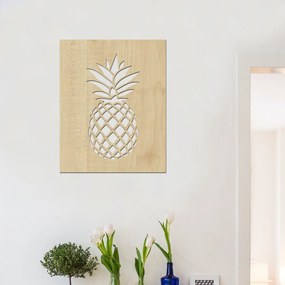 drevo zivota Drevené dekorácie na stenu ANANAS Farebný vzor: Čerešňa, Rozmery (cm): 60x75