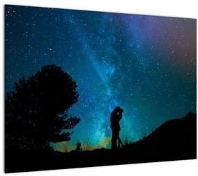Obraz - Stretnutie pod hviezdami (70x50 cm)
