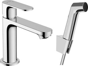 Umývadlová batéria Hansgrohe Rebris S s bidetovú spŕškou chróm 72215000