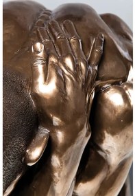Nude Man dekorácia bronzová 54 cm