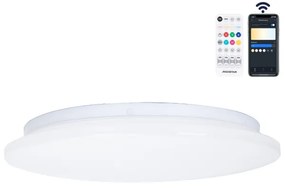 Aigostar - LED Kúpeľňové stropné svietidlo LED/18W/230V IP44 + diaľkové ovládanie