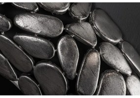 Zrkadlo 41430 Ø82cm Mosaic silver-aluminium  - Komfort-nábytok