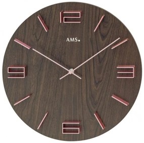 Dizajnové nástenné hodiny AMS 9591