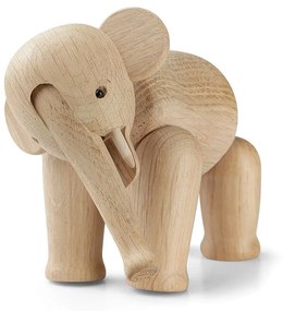 Kay Bojesen Denmark Drevený slon Oak Elephant Mini 9,5 cm