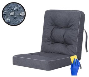 Vankúš na záhradnú hojdačku VENUS 50 cm granátový, ekolen