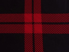 Plachta z mikrovlákna ALBURY červená 90x200 cm