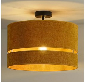 Duolla - Prisadený luster DOUBLE 1xE27/15W/230V pr. 40 cm oranžová