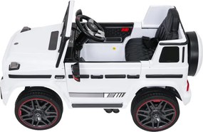 Elektrické autíčko Mercedes G63 AMG LIFT biele