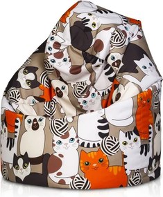 EF4013 Ecopuf Sedací vak ECOPUF - SAKO modern polyester DG42