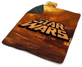Sablio Plážová deka Star Wars Lávová planéta: 200x140 cm