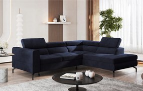 Rohová sedačka s funkciou spania Balsta automat velúr